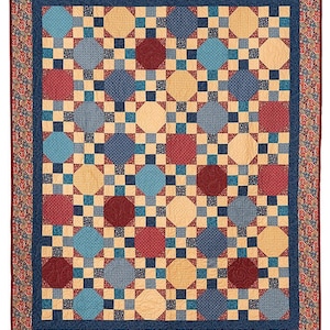 Scrapbox  Large Lap Quilt Pattern (Physical Pattern)