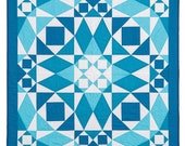 Ocean Storm Table Topper or Mini-Quilt Pattern (Digital PDF Download)