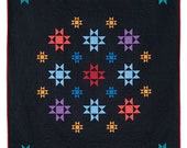 Hubble View Throw Quilt Pattern (Digital Pattern)