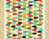 Growing Garden Scrappy Lap Quilt Pattern (digital pattern)