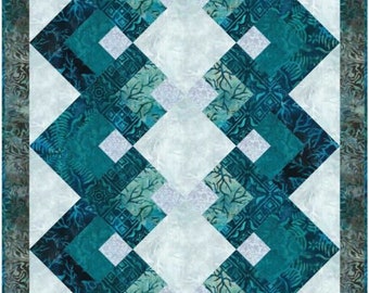 Arctic Mountain Table Runner Quilt Pattern (Digital Pattern)