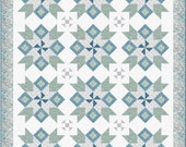 Manor Ring Throw or Twin Quilt Pattern (Digital Pattern)