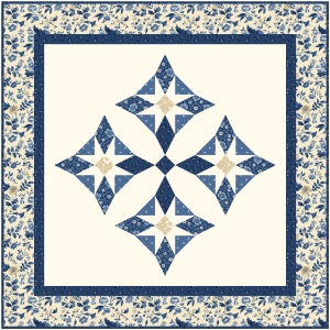 Summer Sun Table Topper or Mini-Quilt Pattern  (Physical Pattern)