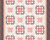 Chocolate Covered Cherries Throw Quilt Pattern (digital pattern)