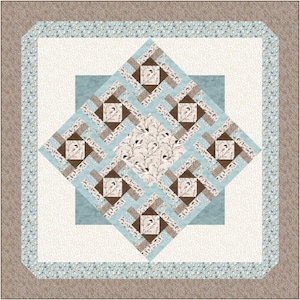 Birds of a Feather King Size Quilt Pattern (Physical Pattern)