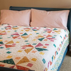 Skip to My Lou Queen Sized Quilt Pattern Digital image 4