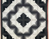 Lincoln Log Cabin King Sized Quilt Pattern (Digital Download)
