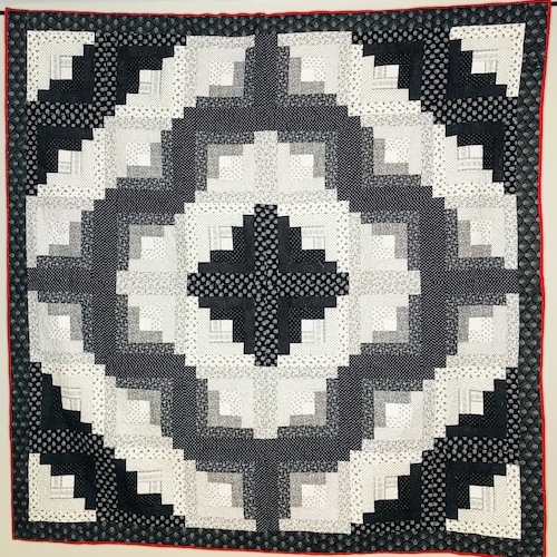 Lincoln Log Cabin King Sized Quilt Pattern digital Download Etsy