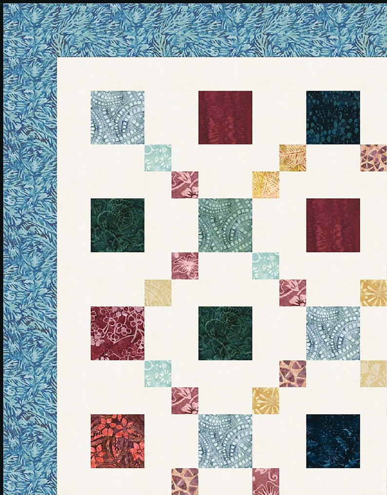 Roo's Adventure Lap Quilt Pattern Ideal for Scraps or Charms Play the Game Digital Pattern Etsy