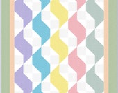 Baby Cakes Lap Quilt Pattern Designed for Minky type fabric (digital download)