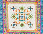 Summer Storm Block of the Month King Quilt Pattern (Physical Pattern)