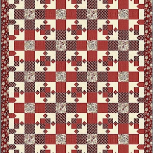 Fair Flags Lap Quilt  Pattern (Digital Pattern)