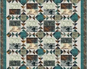 Double Trouble Throw Quilt Pattern made from Fat Quarters (Digital Pattern)