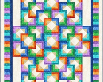 Mahjong King Sized Quilt Pattern (Digital Pattern)