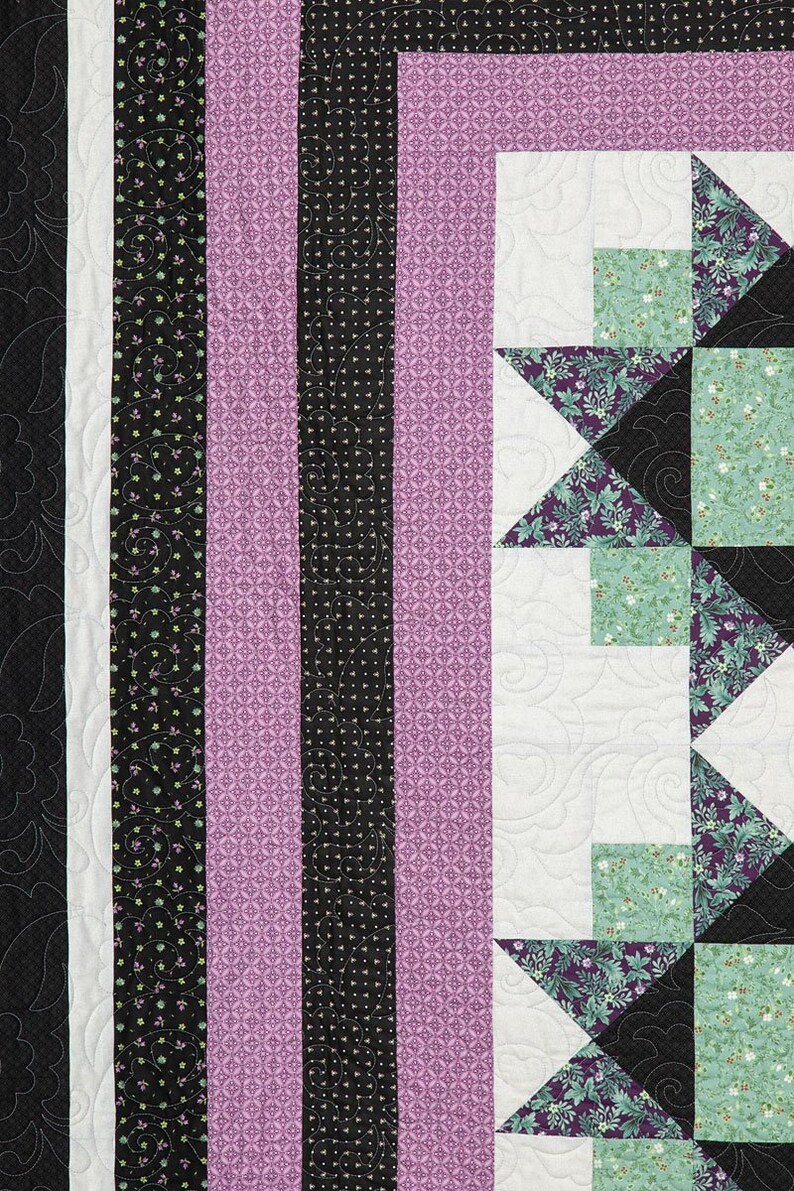 Smoke and Mirrors Lap Quilt Pattern Digital Pattern image 3