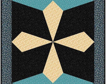 Night Sky Table Runner Quilt Pattern (Physical Pattern)