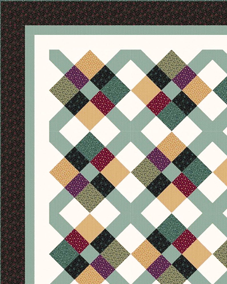 Abby's Song Queen Quilt Pattern easy to make, easier to enjoy digital PDF pattern image 2