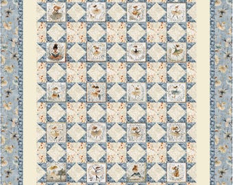 Musical Ballet Quilt Pattern: Beginner-Friendly Star Blocks (Digital Pattern)