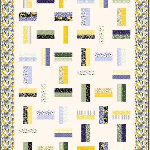 Regency Waltz Large Lap Quilt Pattern (instant Digital Download by Pdf ...