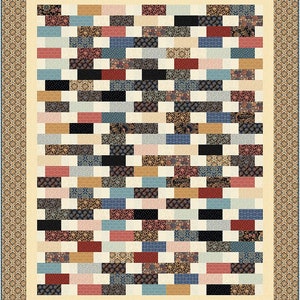 Chain Mail Lap Quilt Pattern (Physical Pattern)