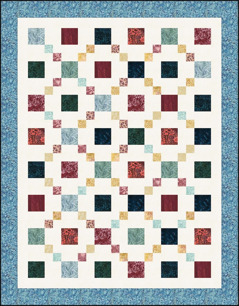 Roo's Adventure Lap Quilt Pattern Ideal for Scraps or Charms Play the Game Digital Pattern Etsy
