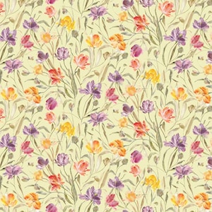 Butterfly Garden Quilt Kit with Grow Where You Are Planted Panel 67" x 85". imagem 5