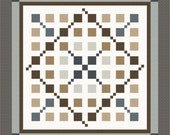 Chocolate Swirl King Sized Quilt Pattern (Digital Download)