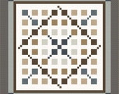 Chocolate Swirl King Sized Quilt Pattern (Digital Download)