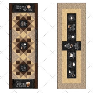 Good Morning Quilt Table Runner - Physical Pattern