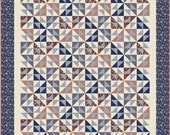 Kissing Cousins Lap Quilt Pattern (Digital Pattern)