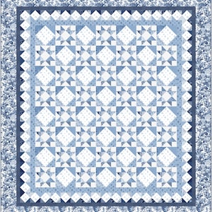 Eternity Queen Sized Quilt Pattern Digital Pattern image 2