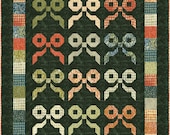 Buttons and Bows Baby Quilt Pattern - Traditional Folk Art Style Patchwork Pattern - Beginner Friendly - PDF Download Pattern