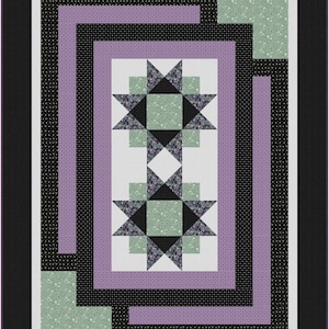 Smoke and Mirrors Lap Quilt Pattern Digital Pattern image 1