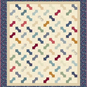 Charming Wonder Throw Quilt Pattern (Physical Pattern)