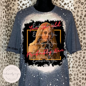 M3gan ~ You Should Probably Run ~ Megan ~ original designer ~ bleached t shirt