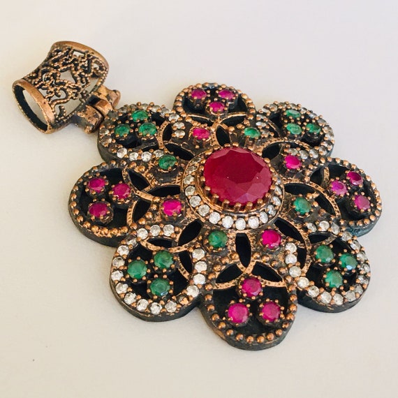 Turkish Authentic Traditional Wedding Party Ruby … - image 1