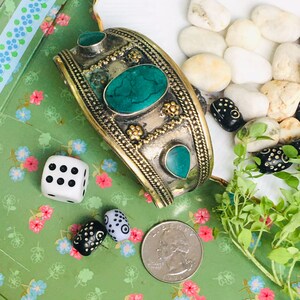Afghanische Kuchi Traditionelle Hochzeit Party Bauchtanz Hand-E-Handarbeit Verarbeitung Vintage Ethno Tribal Kuchi Manschetten Vintage Armband.