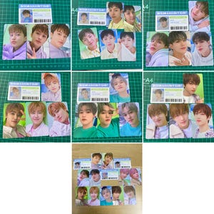 Oficjalna pralnia NCT DREAM - Mark Renjun Jeno Haechan Jaemin Chenle Jisung Kpop fotokarty pc SMTOWN&store
