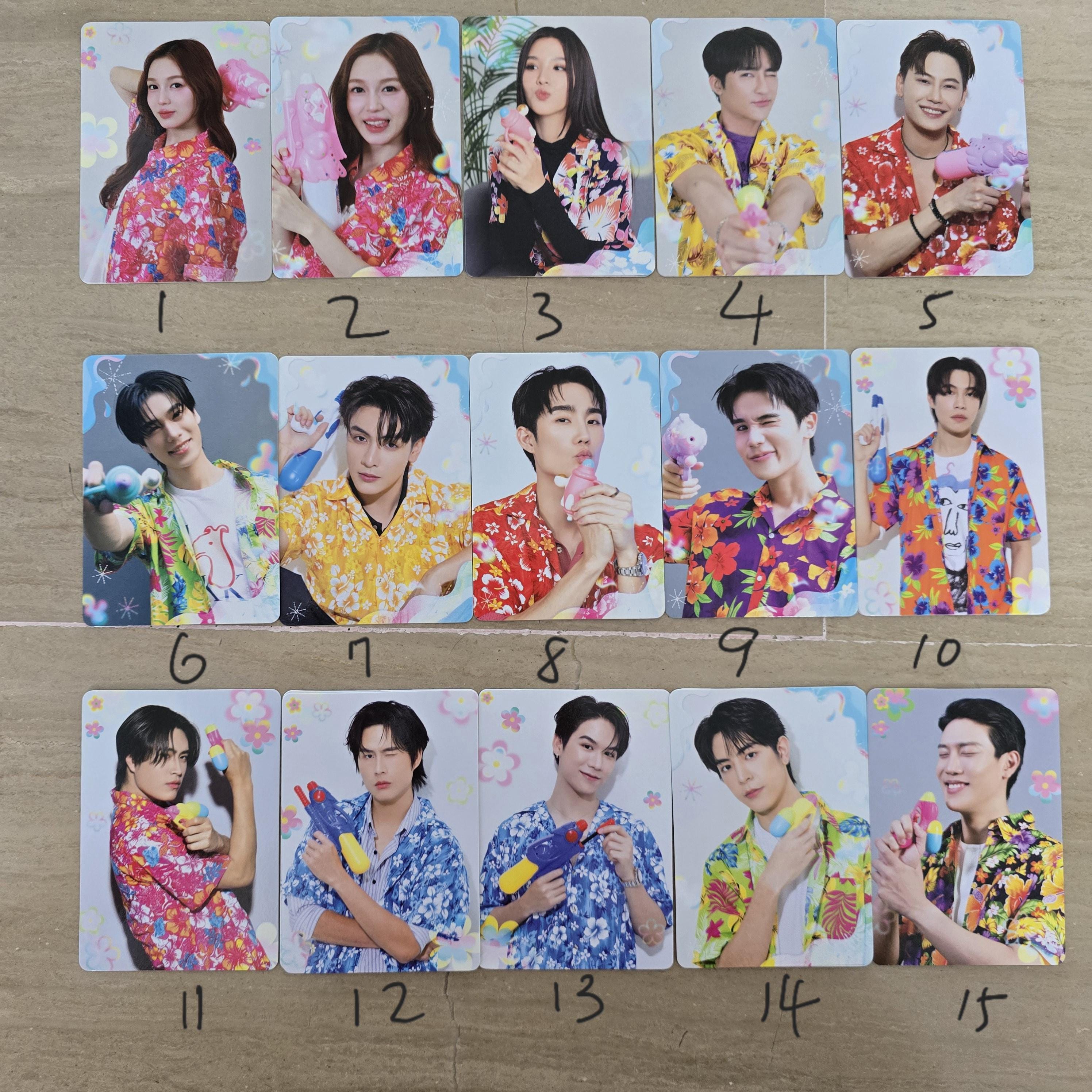 GMMTV 2025 Songkran Photocards (milklove Taynew Offgun Bounprem