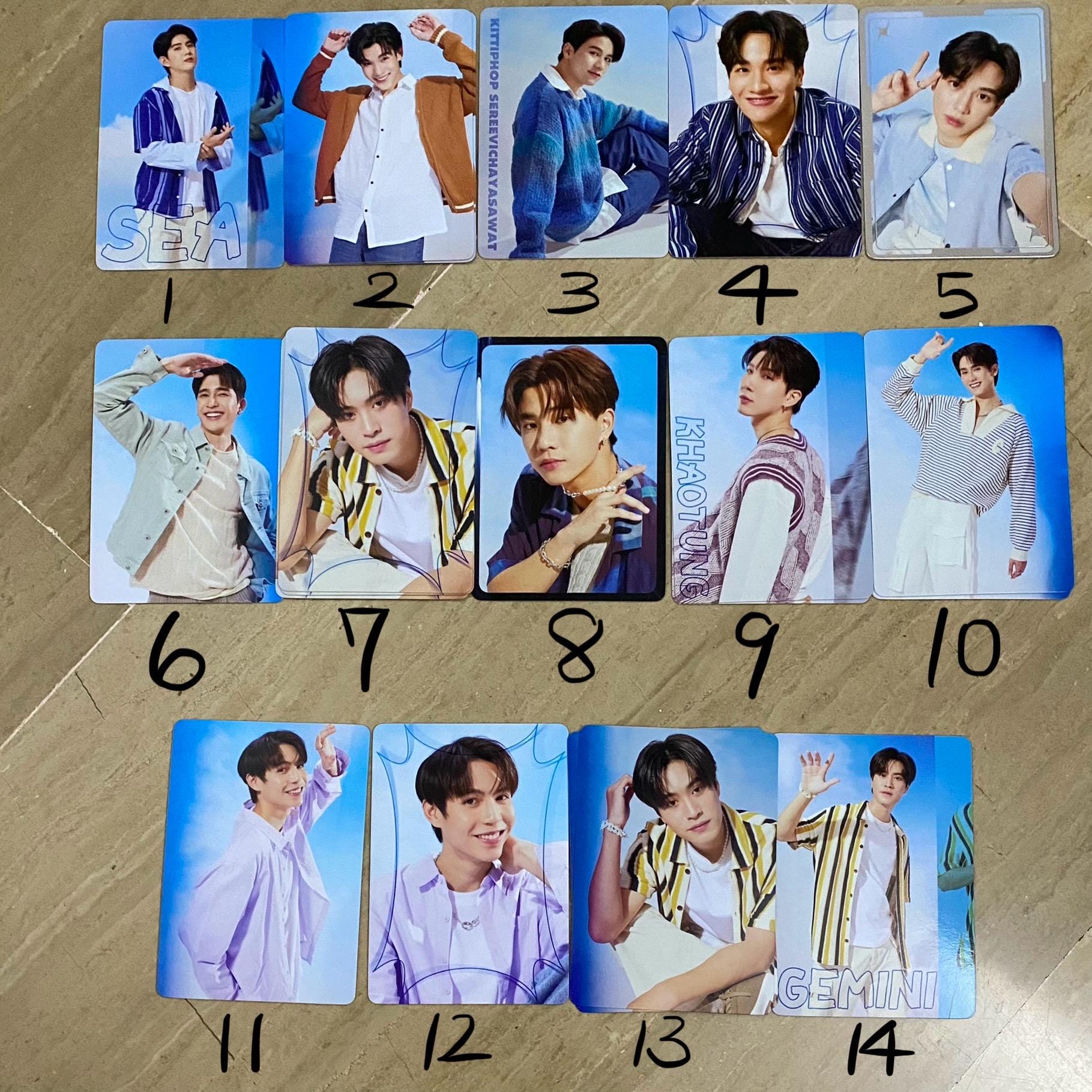 Official GMMTV Shop Collectible Random Cards (taynew Official GMMTV Shop Collectible Random Cards (taynew