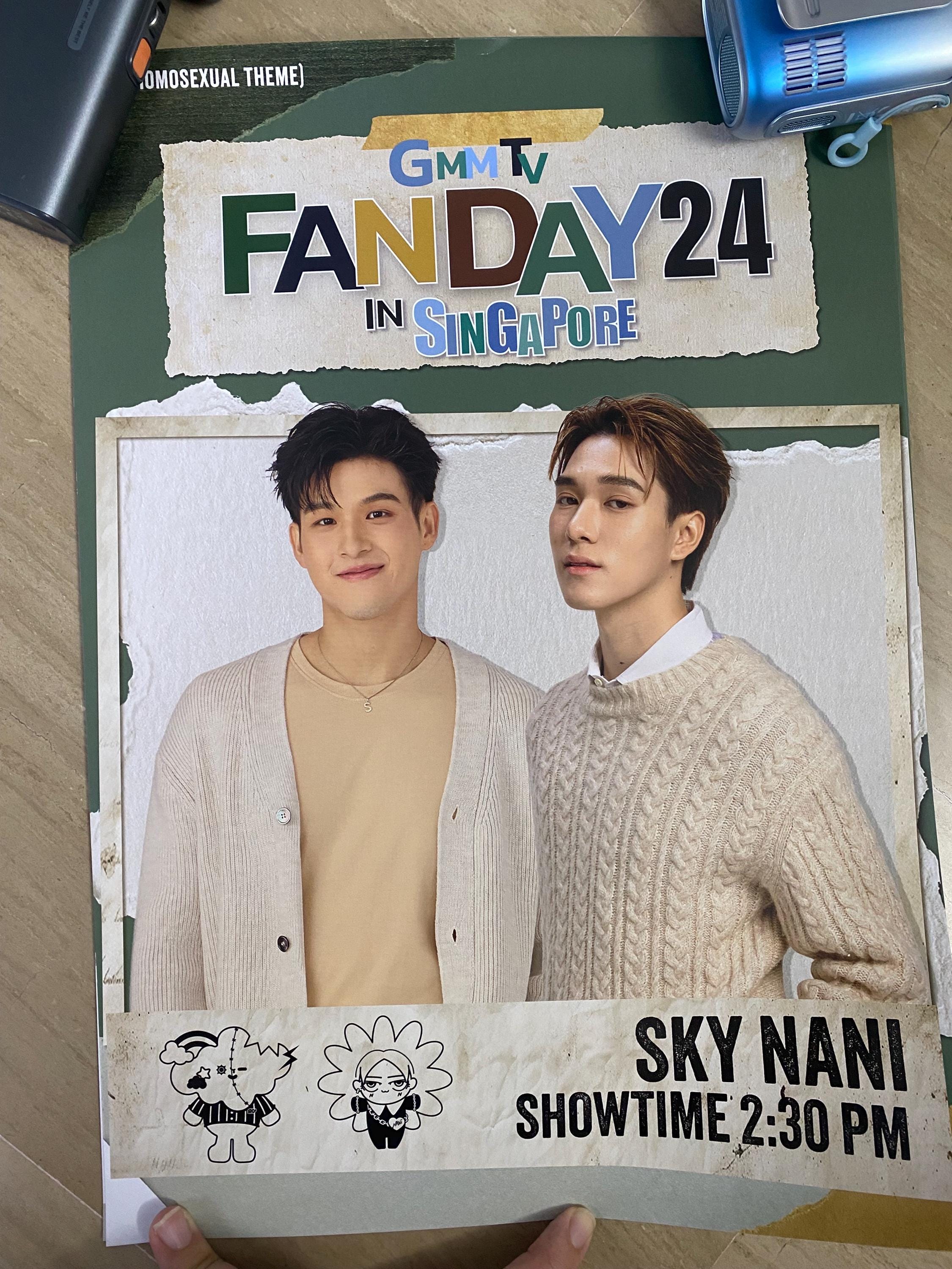 GMMTV Fancon Fanday Posters - LOL Juniormark Williamest Lukemick