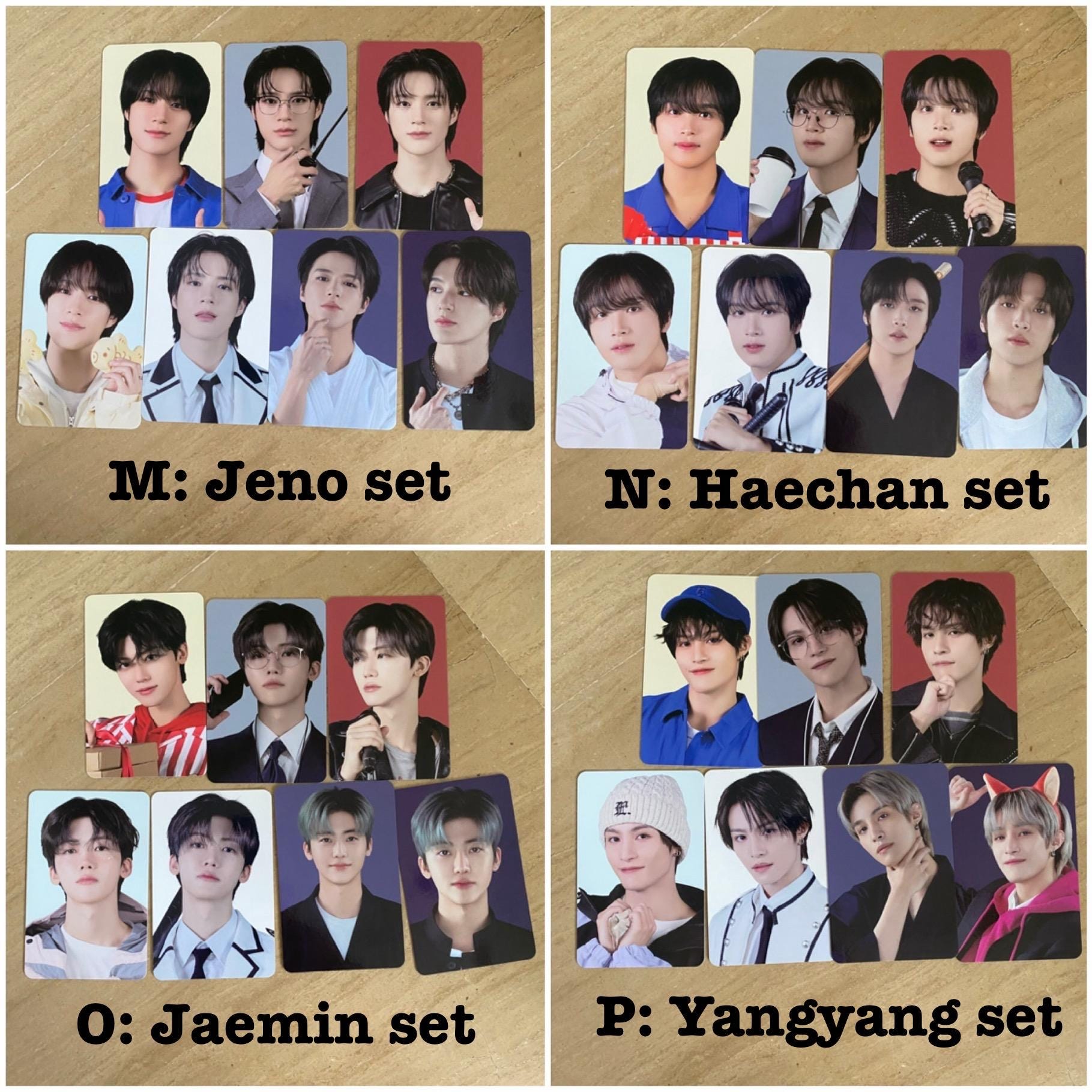 Official NCT Zone Card Pack NCT 127 Dream Wish Wayv (taeyong