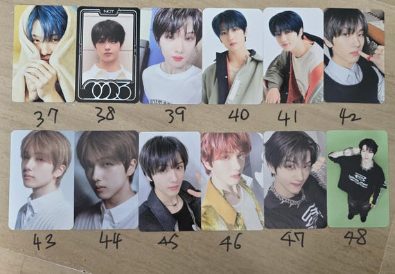 Official NCT Dream Park Jisung Photocard Kpop (hot Sauce ISTJ