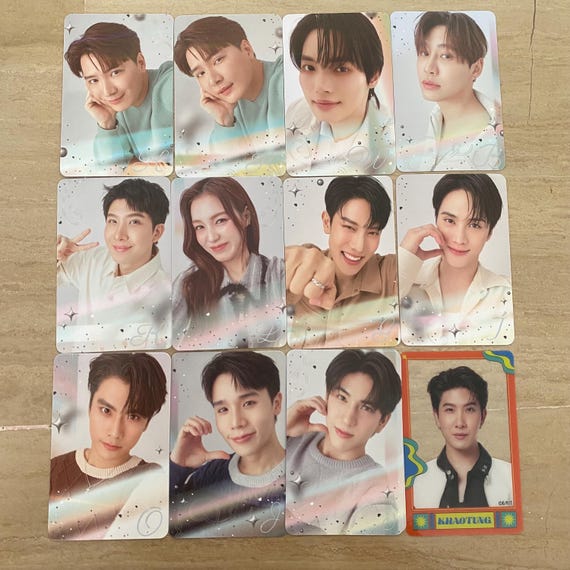 Official GMMTV Book Fair Collectible Random Selfie Cards