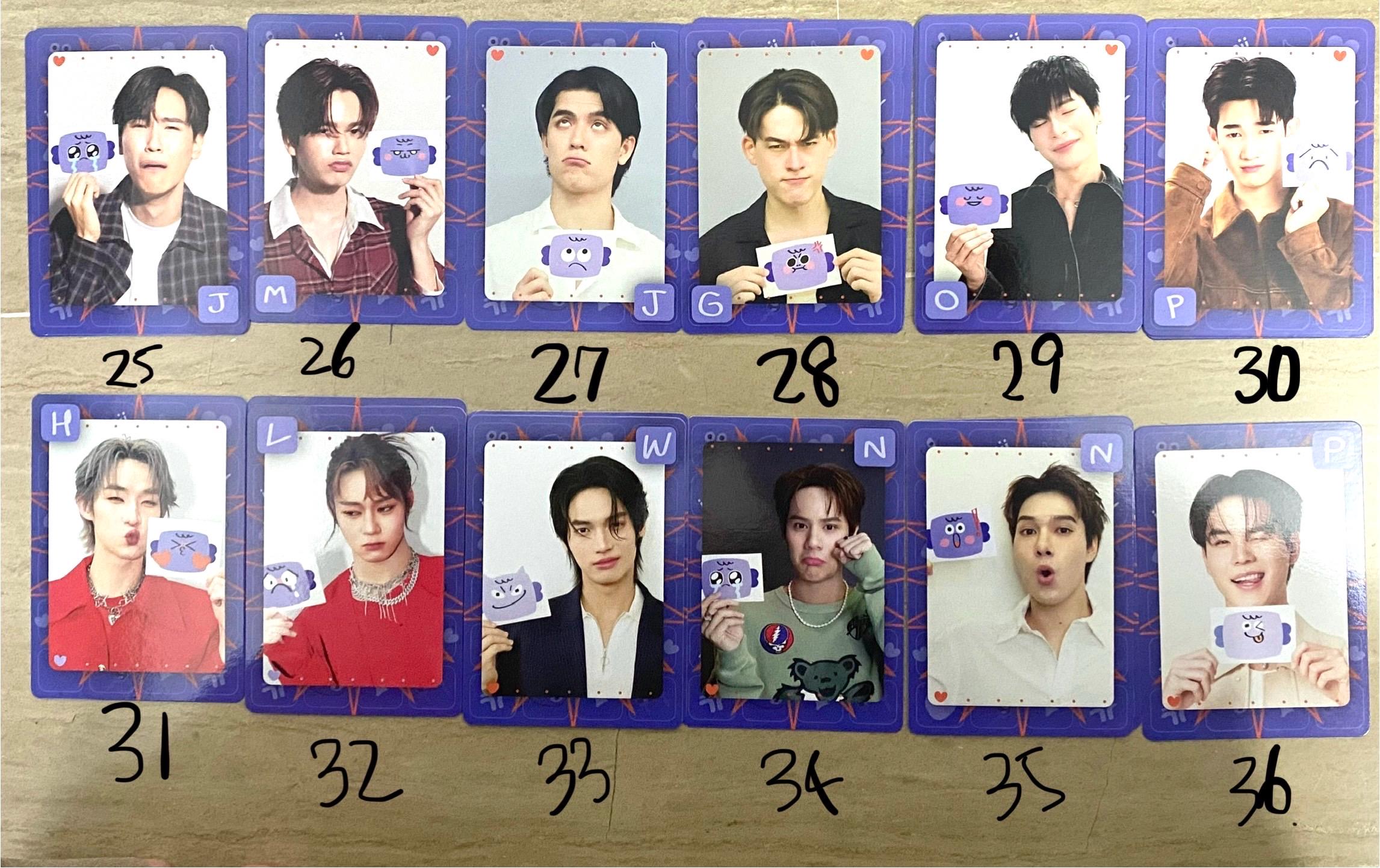 Official GMMTV Book Fair 2025 Mood Quest Photocards