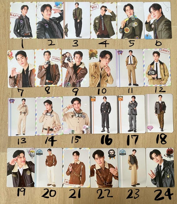 Official GMMTV Lol 2025 Cards (earthmix Jimmysea Firstkhaotung