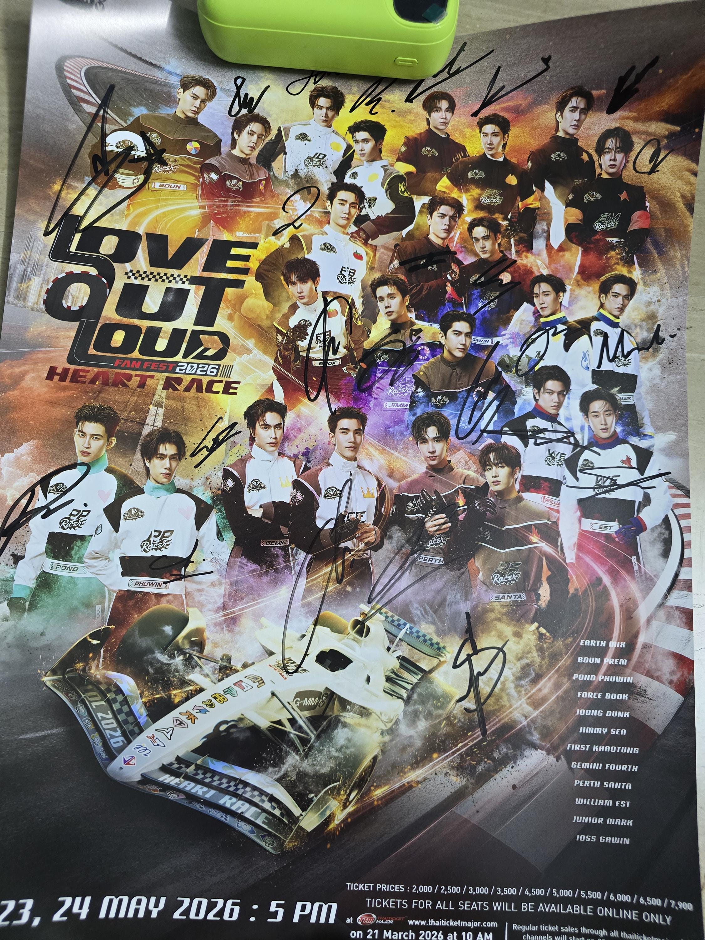 GMMTV Fancon Fanday Posters - LOL Juniormark Lukemick Chokunaston