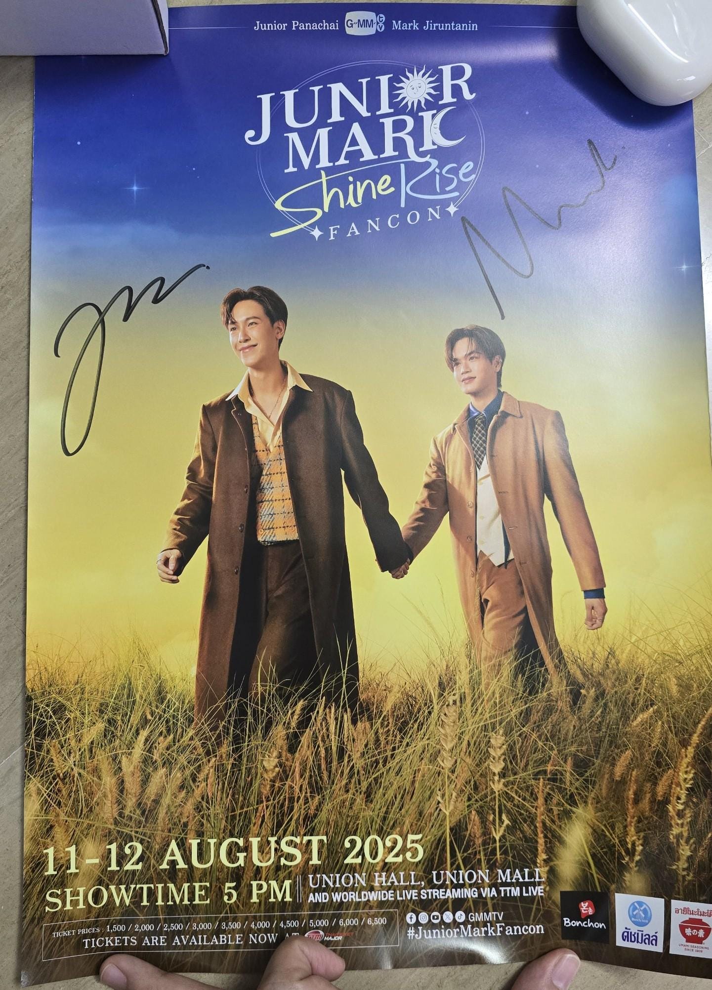 GMMTV Fancon Fanday Posters - LOL Juniormark Williamest Lukemick