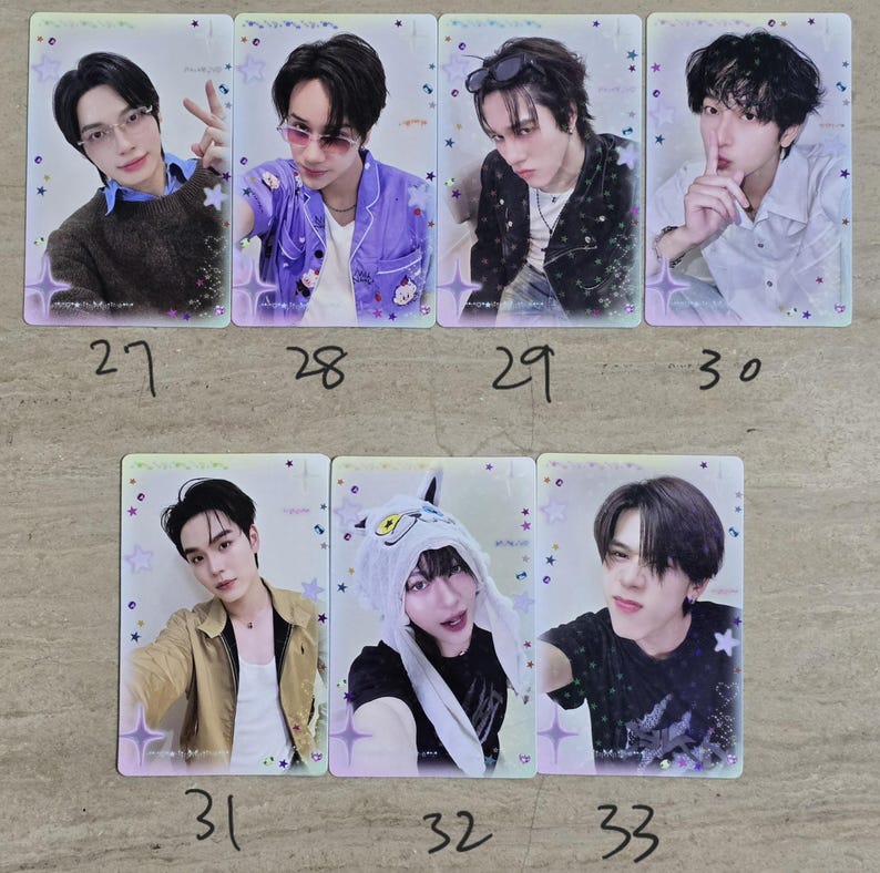 GMMTV Tokyo Nagoya Osaka Book Fair Collectible Random photocards Win Metawin BounPrem TayNew LYKN JimmySea JuniorMark FirstKhaotung image 7