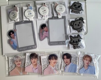 Merchandise ufficiale del concerto NCT Dream Japan TDS3 Event Limited DREAM()SCAPE Gacha Adesivo acrilico Lightstick Standee Portachiavi Porta carte